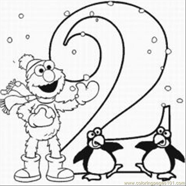 Pictures Of Elmo To Color. Of Elmo With Numbers Med