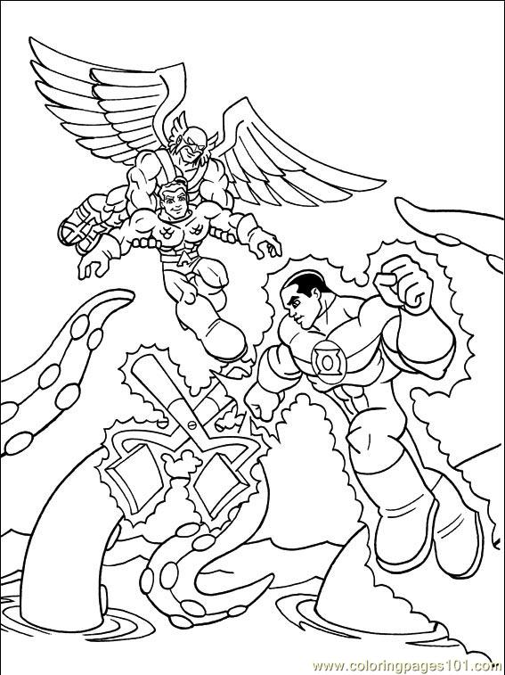dc comic coloring pages - photo #28