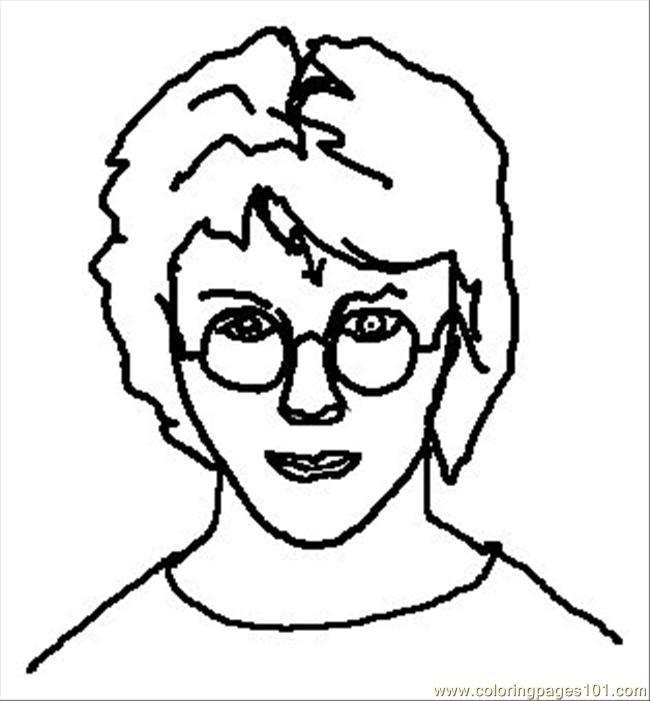 free printable coloring image Harry Potter Coloring Pages 1