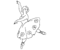 Ballet Coloring Page 17