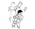 Boxing Judo Karate Coloring Page 07