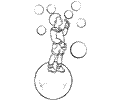 Boy Coloring Page 07