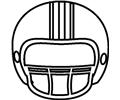 Footballhelmetbw