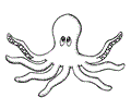 Octopus Coloring Page 001 (8)