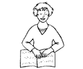 People Disability Coloring Page 10
