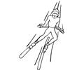 Skiing 2 Coloring Pages 7 Com