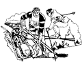 Skiing Coloring Page 12