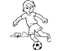 Soccer Football Coloring Page 13