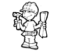Various Jobs Coloring Page 15