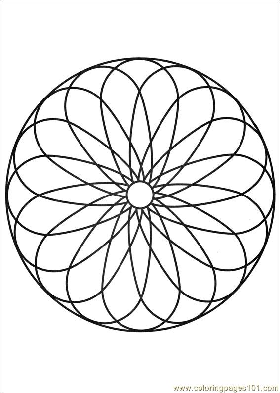 free printable coloring image Mandalas 013