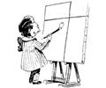 Painter Does His Masterpiece