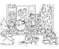 Ree Coloring Pages Xmas The