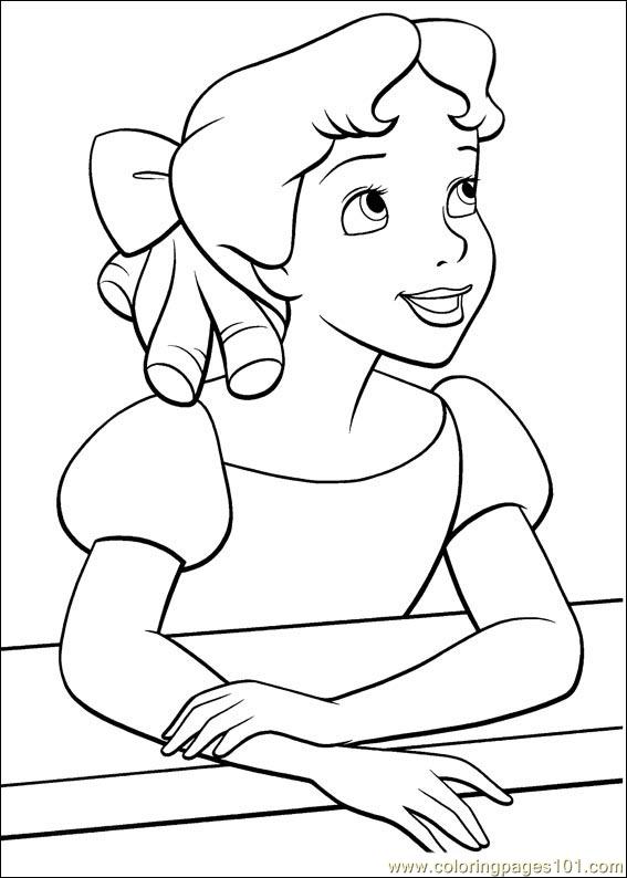 Coloring Pages Peter Pan 33 (Cartoons > Peter Pan) free printable