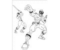 Power Rangers Coloring Page 14