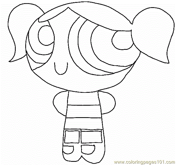 powderpuff boys coloring pages - photo #36