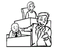 Lawyer in Court