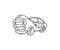 Bid face Car