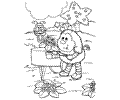 Rainbow Bright Coloring Page 01