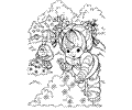 Rainbow Bright Coloring Page 22