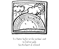 Rainbow Coloring Page 01