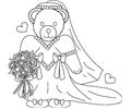 Weddingbearbridebw