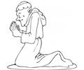 Monk At Prayer
