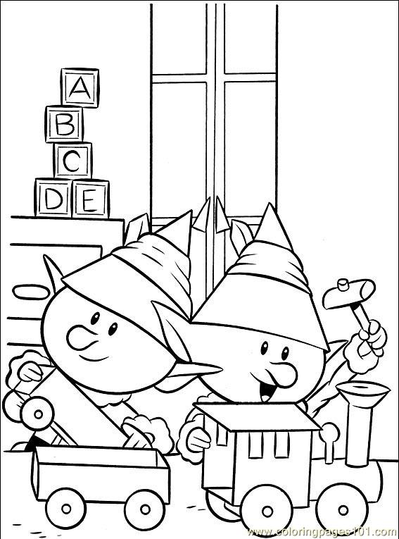 Coloring Pages Rudolph 006 (1) (Cartoons > Rudolph the Red-Nosed