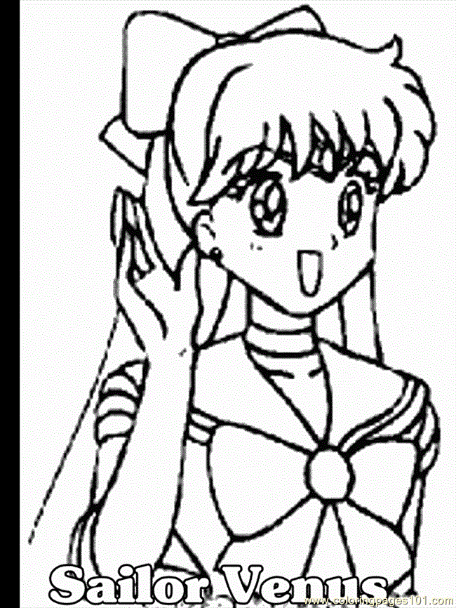 sailor moon coloring pages online free - photo #41