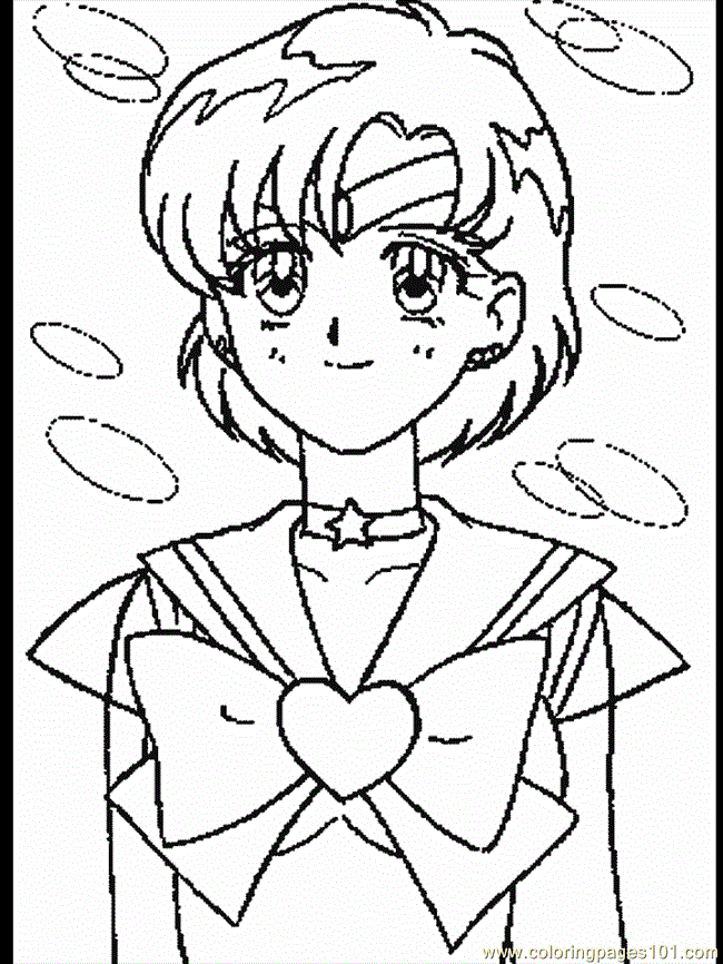 sailor moon coloring pages online free - photo #35