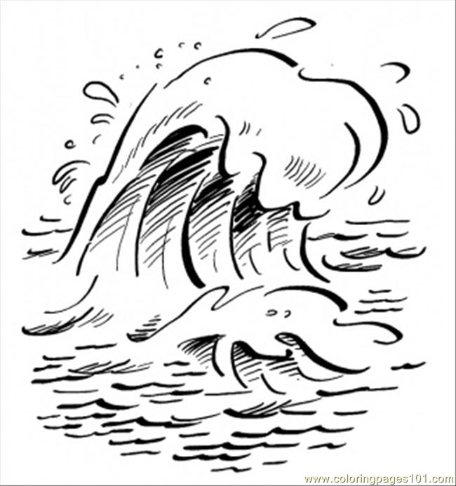 ocean waves coloring pages - photo #2