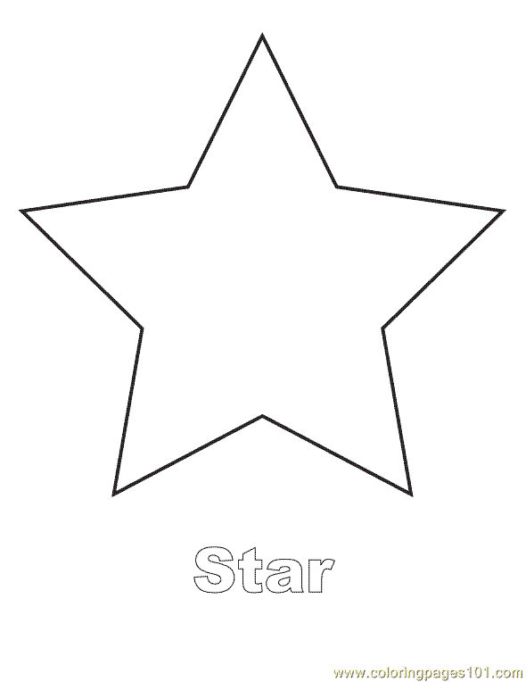 Coloring Pages Shape Coloring Page 26 Education Shapes Free