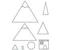 B Shapes Picture Shapes