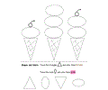 Shapes Triangles Ovals