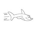 Swimming Shark