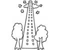 88 Per In Big City Coloring Page