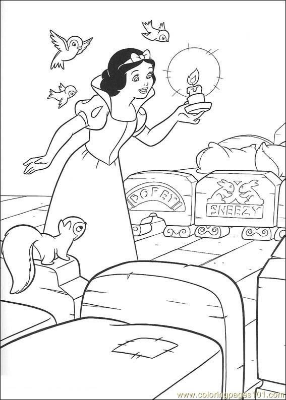 snow white coloring pages free. snow white coloring pages