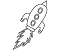Space Coloring Pages 2