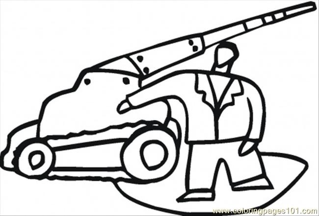 emergency vehicles coloring pages - photo #10