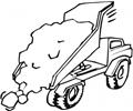 Tipper Truck Full Od Sand