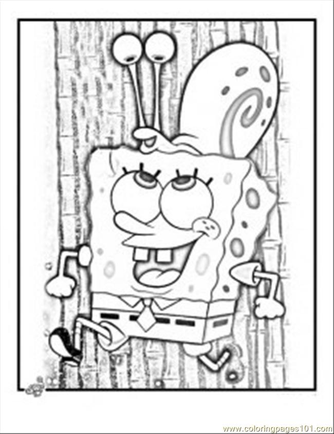 gangsta spongebob coloring pages - photo #38