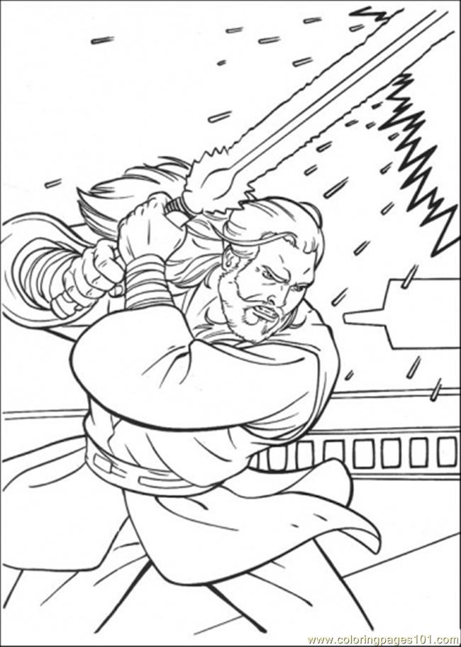 obi wan coloring pages - photo #43