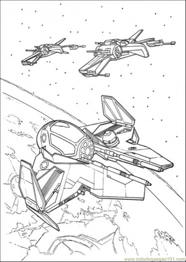 Coloring Pages Star Wars Ship 6 Cartoons gt; Star Wars 