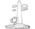 Obelisk And The Tree