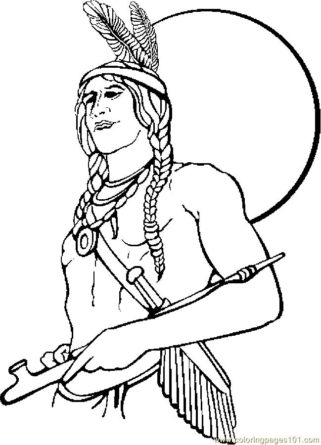 native american thanksgiving coloring pages - photo #4