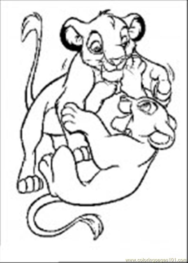 Coloring Pages Lion King Coloring Pages 11 (Cartoons > The Lion King