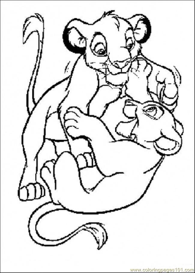 nala lion king coloring pages - photo #14
