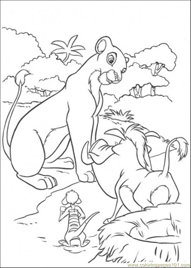 nala lion king coloring pages - photo #42