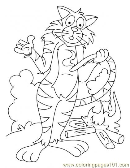 Tiger Coloring Page1