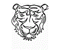 Tiger Coloring 1