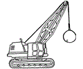 Wrecking Ball Crane